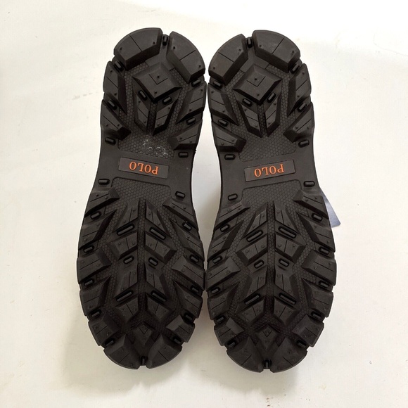 POLO Ralph Lauren Oslo Waterproof Duck Boots Men 11.5 Leather Suede Winter Hiker - Picture 10 of 11